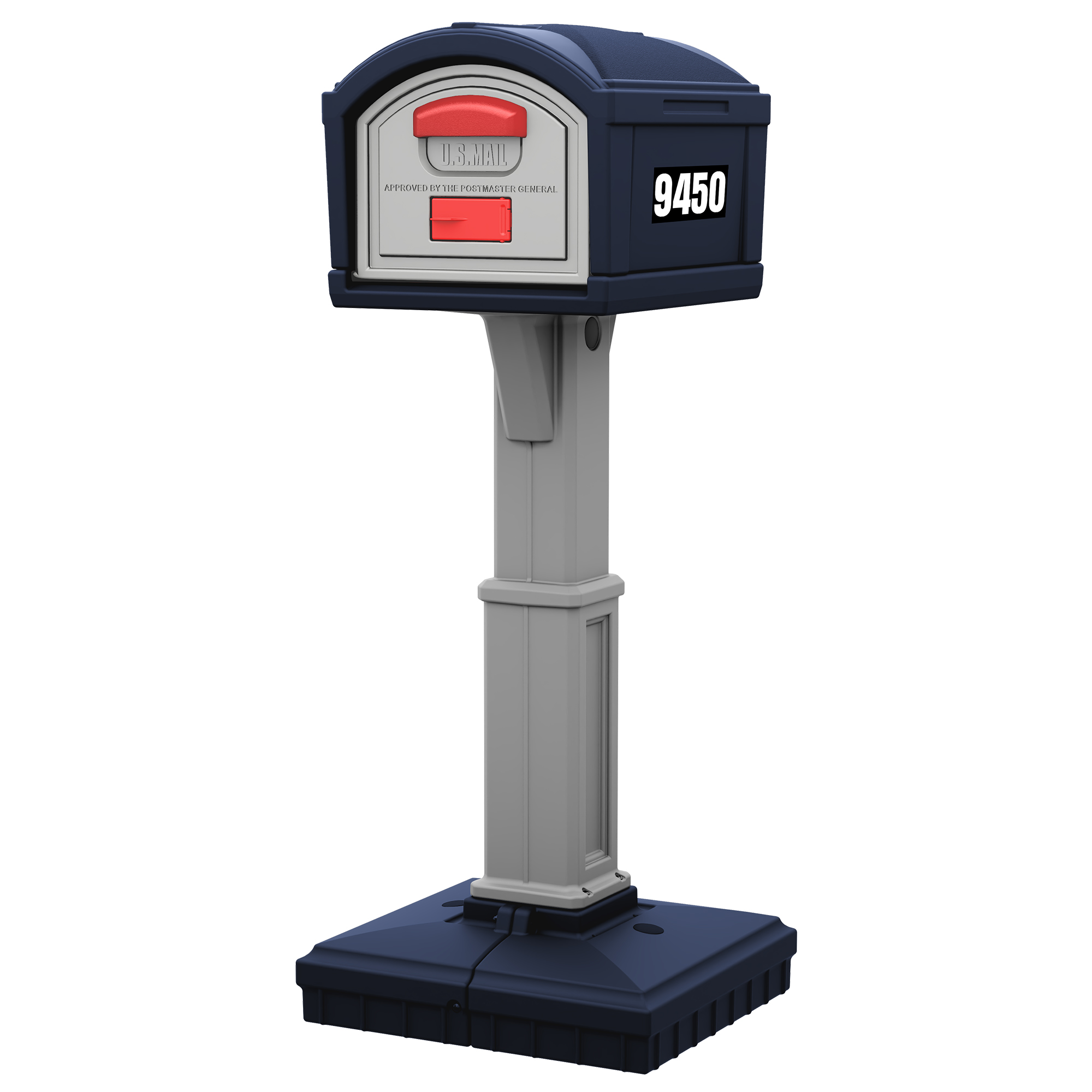 Simplay3 American Home USA Extra Large T4 XL Dig-Free Classic Mailbox