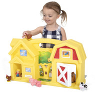 Simplay3 Carry & Go Yellow Farm is made in the USA for boys and girls ages 1 1/2 and up.