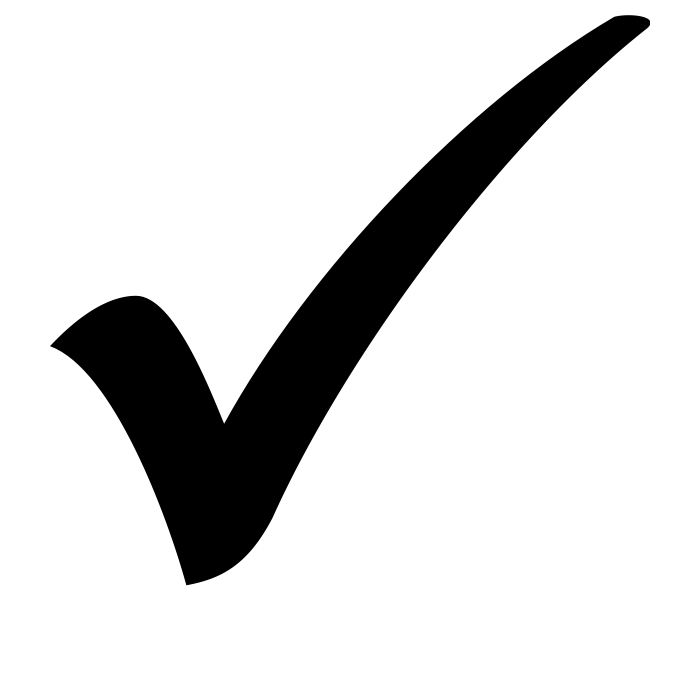 check mark