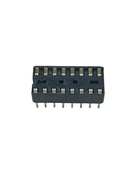 DIP-16 IC Socket (Through-Hole)