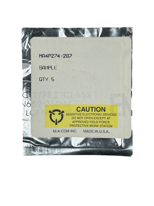 RF PIN Diode (microwave switching diode MA4P274-287)