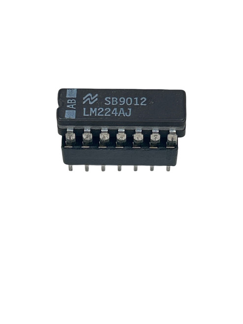 LM224AJ Quad Operational Amplifier with Socket