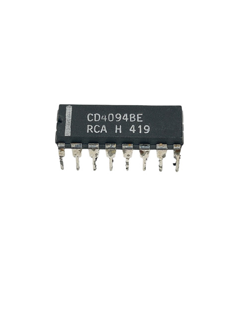 RCA CD4094BE 8-Stage Shift-and-Store Register IC