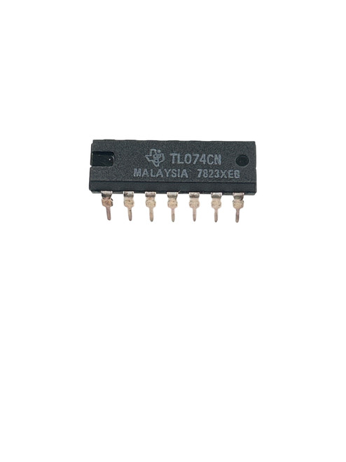 Texas Instruments TL074CN Quad JFET Operational Amplifier IC