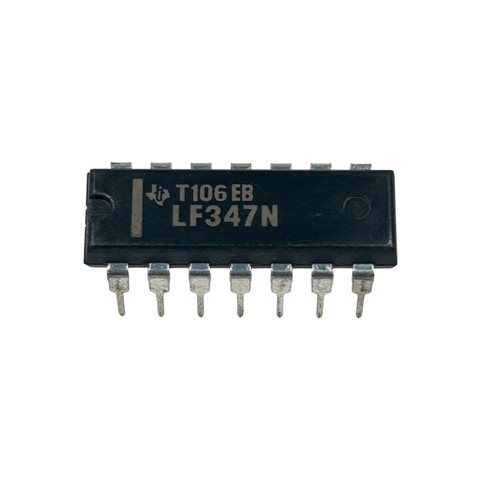 Texas Instruments LF347N Quad JFET Input Operational Amplifier IC