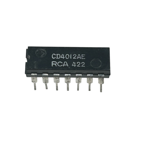 CD4012AE Dual 4-Input NAND Gate IC