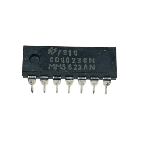 CD4023CN Triple 3-Input NAND Gate IC (RCA / National Semiconductor – MM5623AN equivalent)