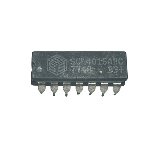 SCL4016ABC Quad Bilateral Analog Switch IC