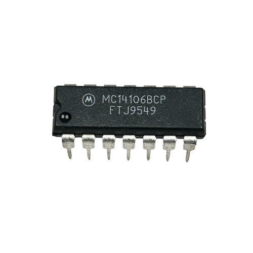 MC14106BCP Hex Schmitt Trigger Inverter IC