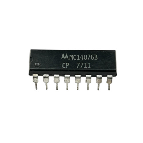 Motorola MC14076B Dual D-Type Flip-Flop IC