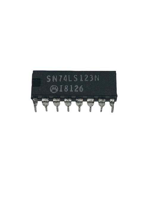SN74LS123N Dual Retriggerable Monostable Multivibrator IC