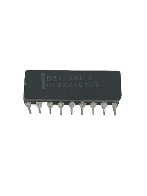 Intel D2114AL-2 1K x 4-bit Static RAM (SRAM) IC