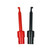 Mini Hook Test Clips / IC Grabber Clips (Red & Black Pair)