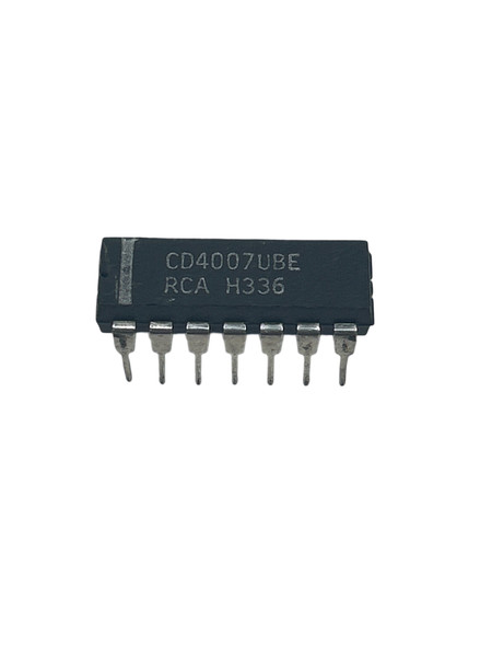 CD4007UBE CMOS Dual Complementary Pair + Inverter IC