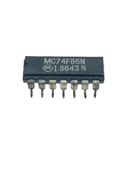MC74F86N Quad 2-Input XOR Gate IC