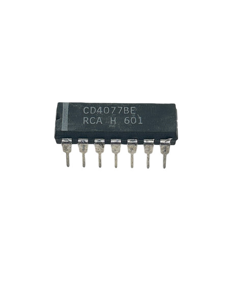RCA CD4077BE Quad 2-Input XNOR Gate IC