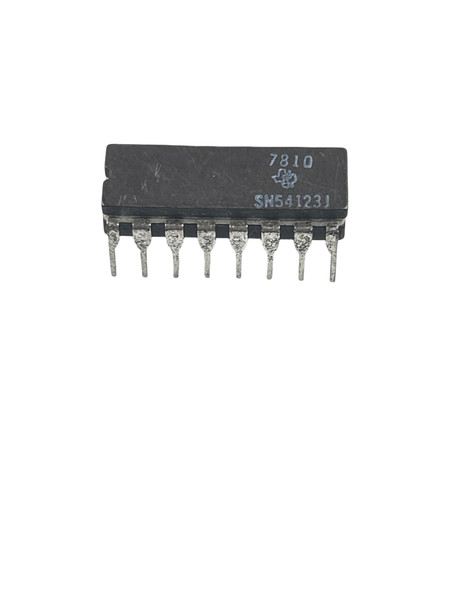 Texas Instruments SN54123J Retriggerable Monostable Multivibrator IC
