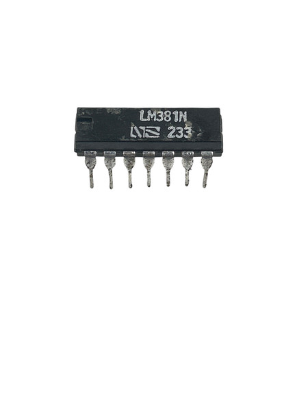 National Semiconductor LM381N Low Noise Dual Preamplifier IC
