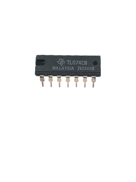 Texas Instruments TL074CN Quad JFET Operational Amplifier IC