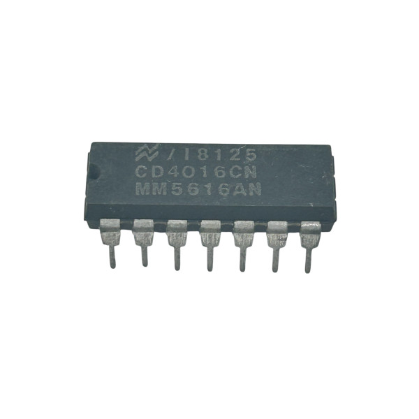 CD4016CN Quad Bilateral Switch IC