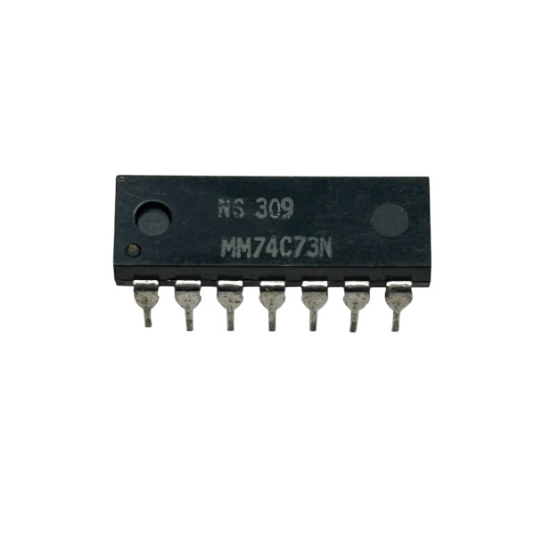 MM74C73N Dual JK Flip-Flop IC