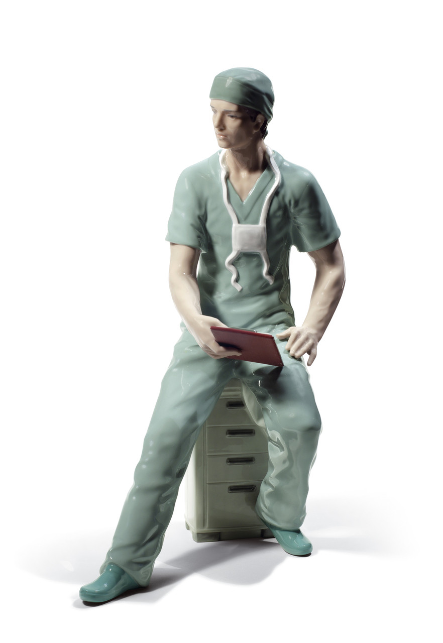 大特価定番リヤドロ Doctor Hospital 01008657 外科医 - LLADRO リヤドロ