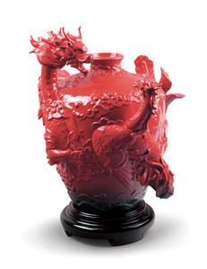 Dragon and Phoenix Vase  01009289