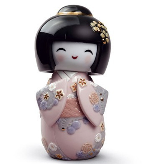 Kokeshi lamp - Pink 01024146 - SARL PICTOR