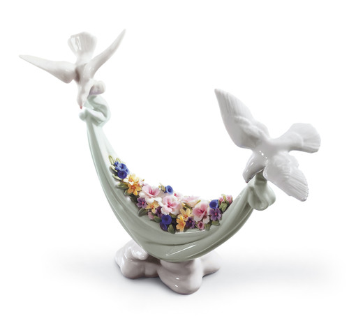 LLADRO PETALS ON THE WIND