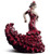 LLADRO FLAMENCO FLAIR (RED) (01008765 / 8765)