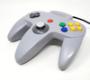 Nintendo 64 Original Controller - Gray (Very Good Condition)