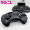 SEGA Genesis Big6 Wired 6 button Controller - Officially Licensed