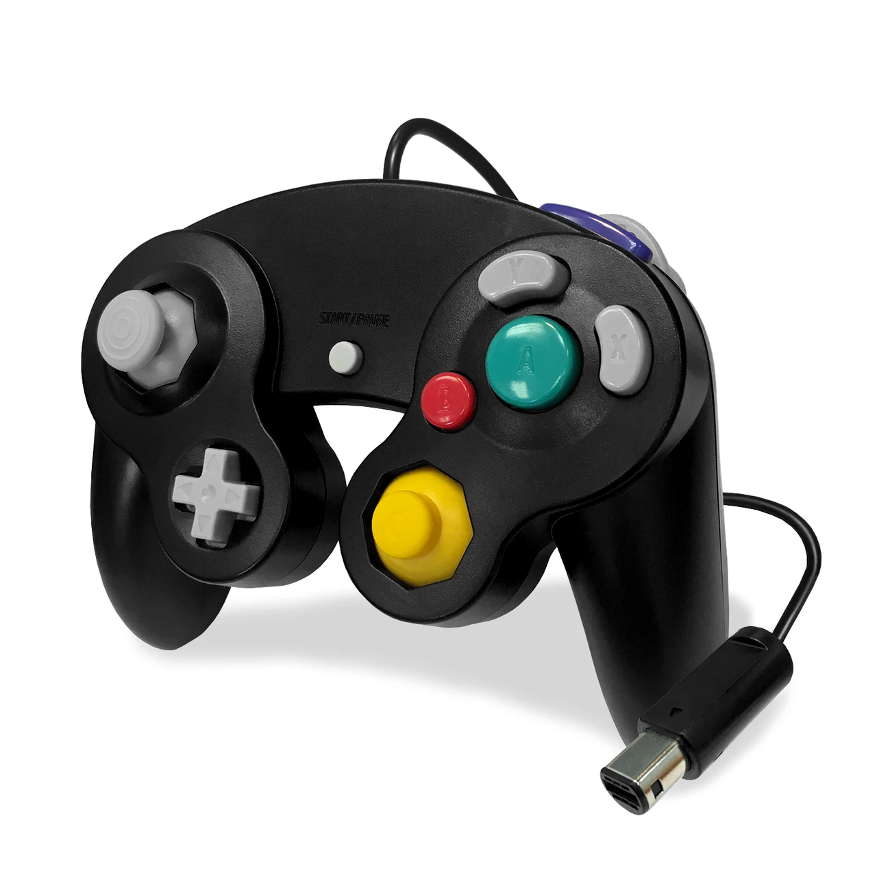 Wired Controller for GameCube - Old Skool - Stone Age Gamer