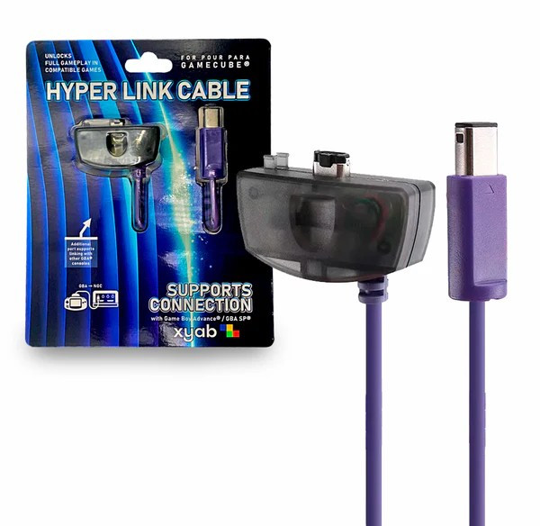 Hyperlink Cable for Nintendo GameCube to Game Boy Advance - Stone