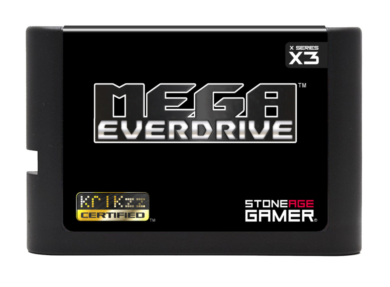 Sega Genesis Model 3 Console Bundle with Mega EverDrive X3 - Stone Age Gamer