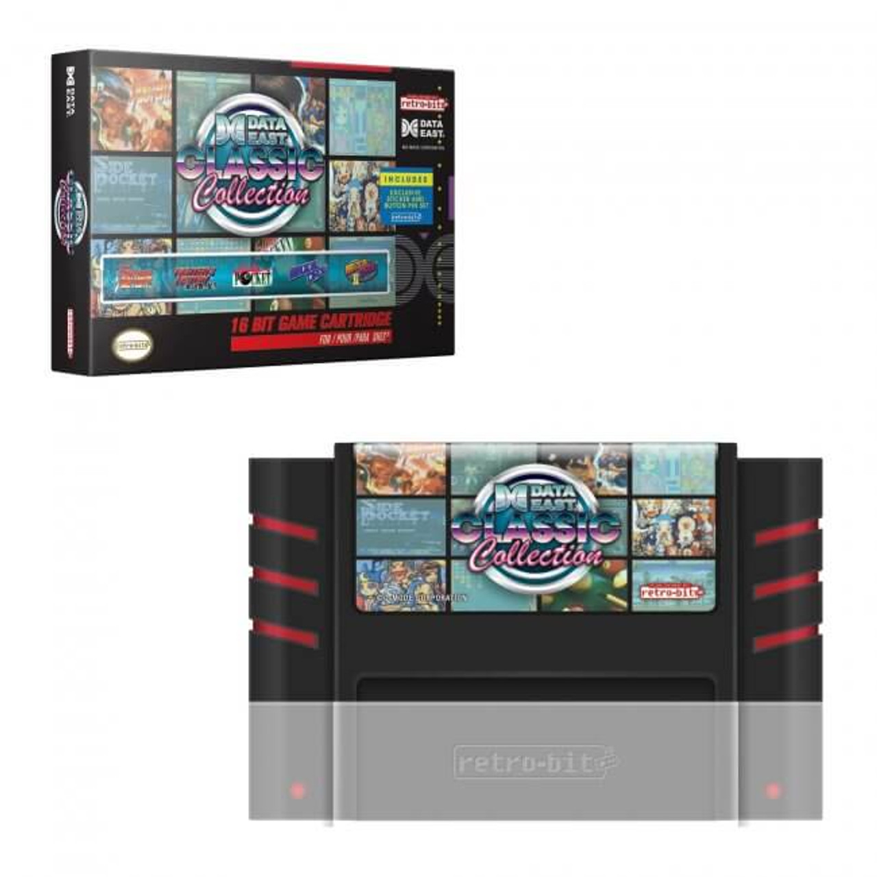 Data east hot sale classic collection snes