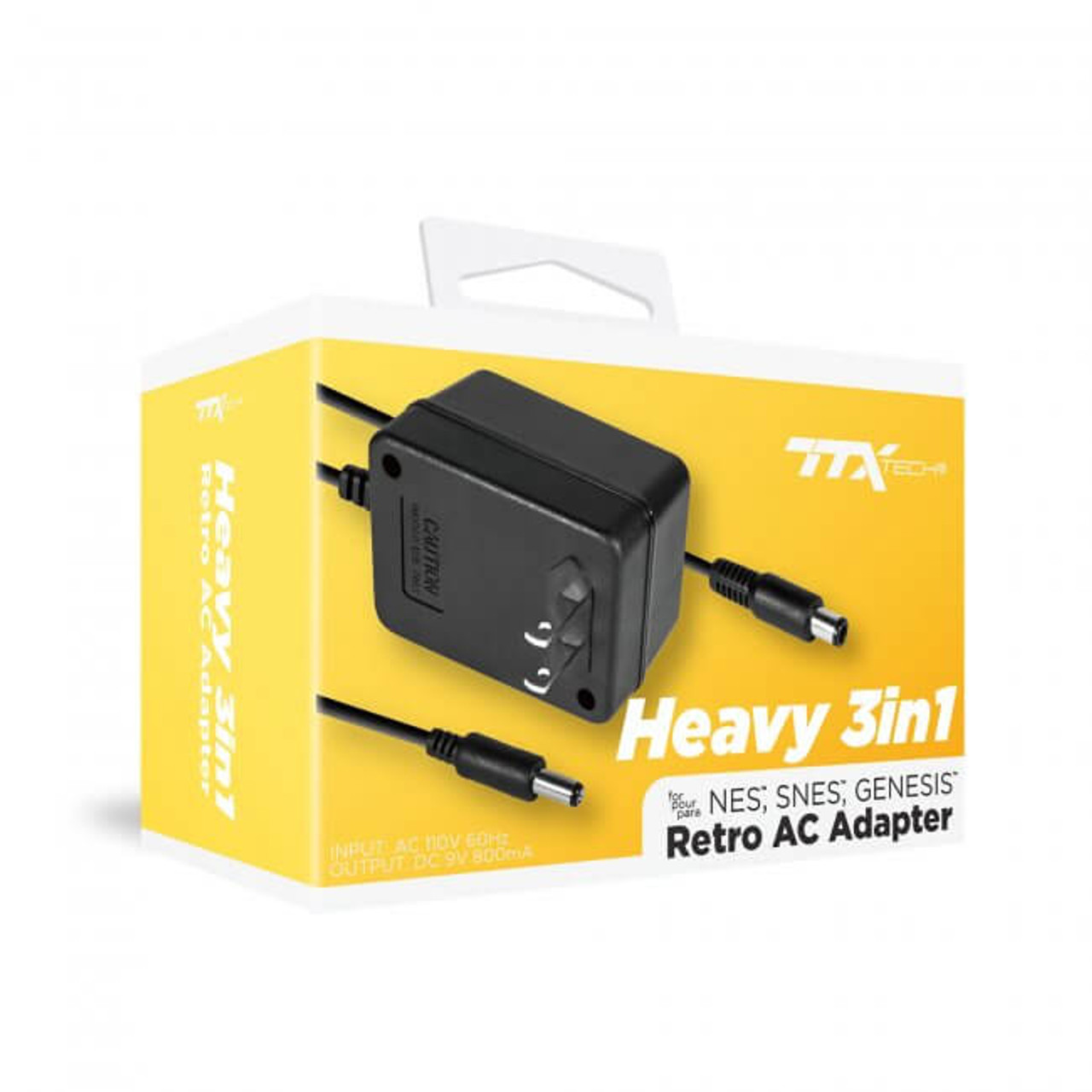 En smule Predictor mount 3-in-1 Universal AC Adapter for Genesis/ SNES/ NES - TTX - Stone Age Gamer