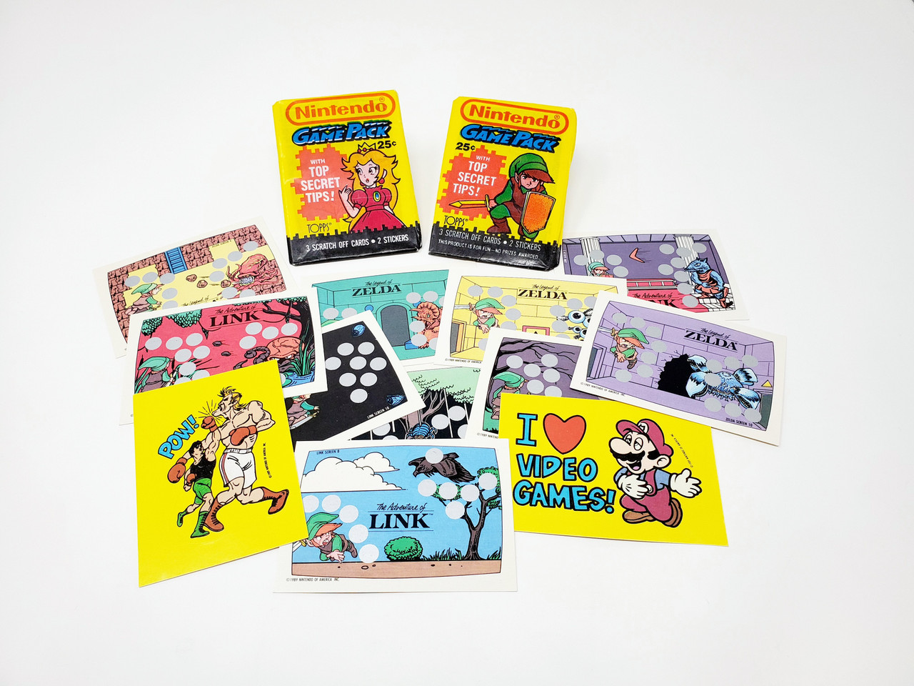 nintendo game pack cards