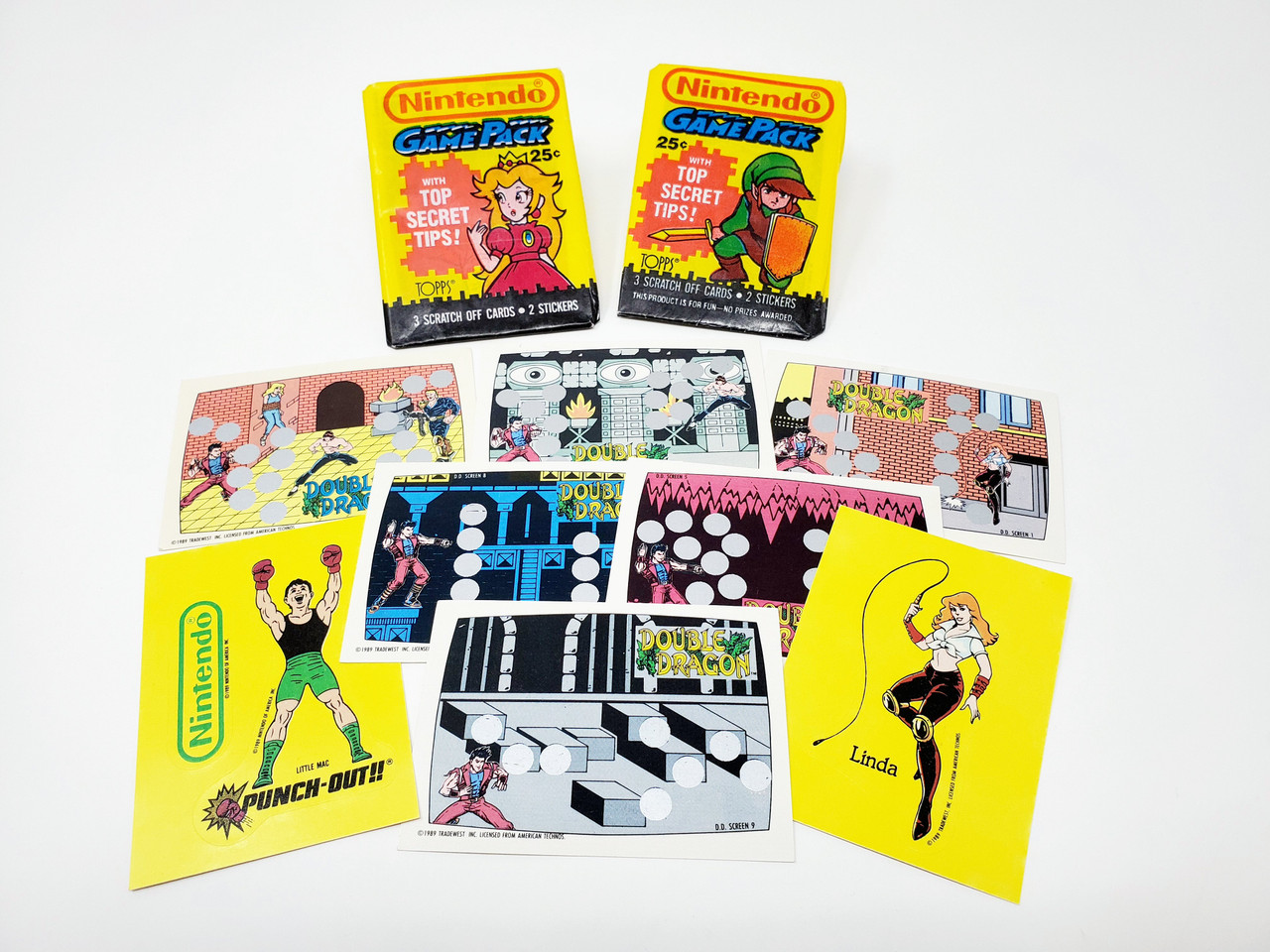 Vintage Nintendo Game Packs (1989) Factory Sealed Stone Age Gamer