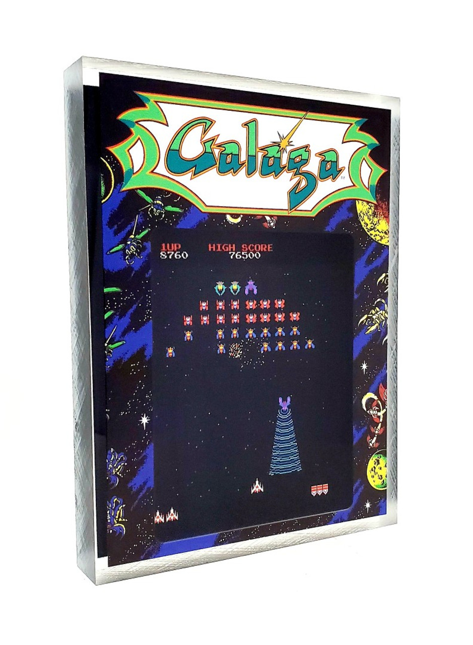 galaga arcade artwork