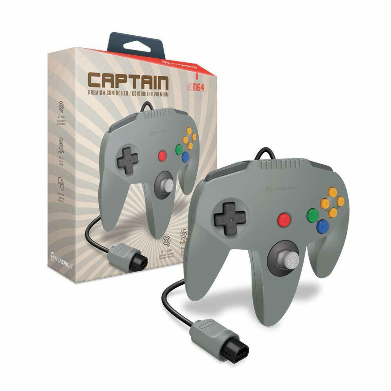 Nintendo Switch Online Limited 64 N64 Controller Gray Wireless from Japan
