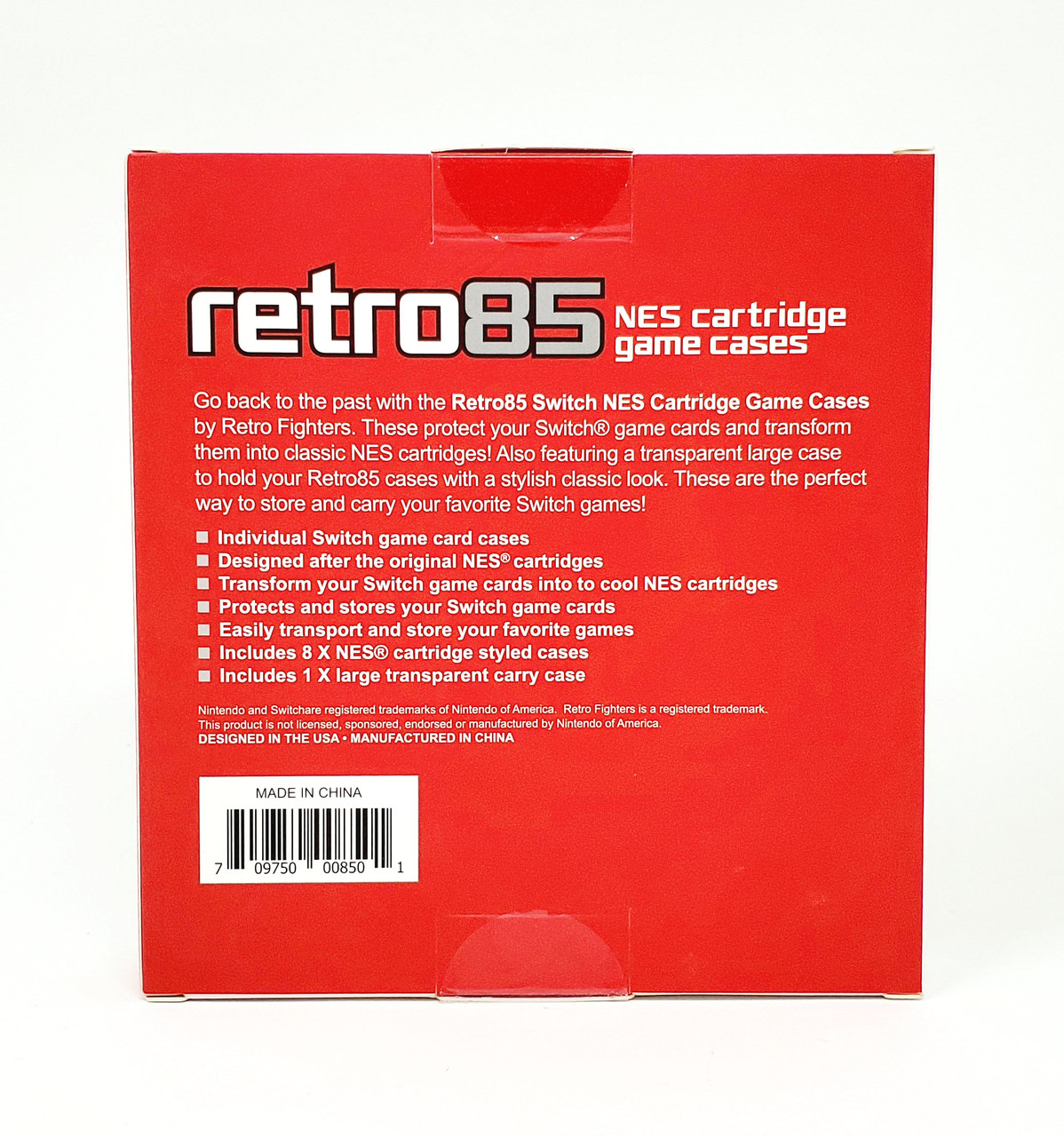 Retro85 Nintendo Switch Game Cases - Retro Fighters - Stone Age Gamer
