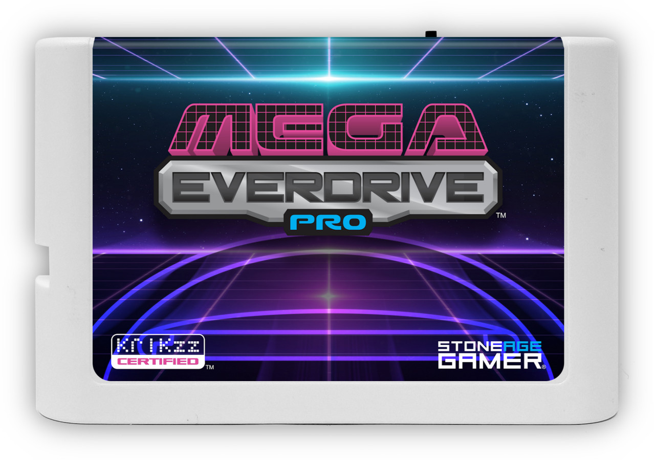 Mega EverDrive Pro (Retro Space) [White] - Stone Age