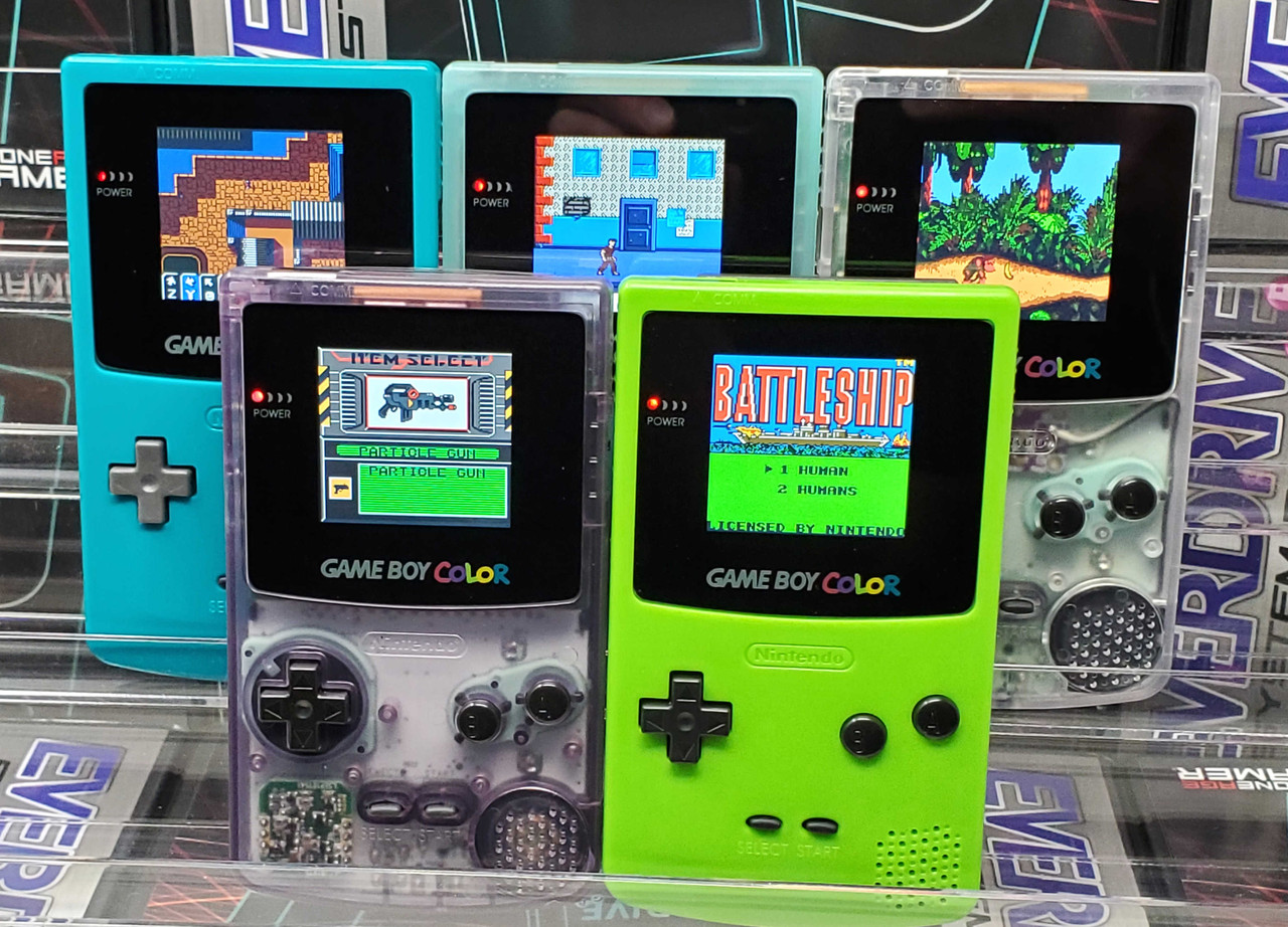 Upgrade Service Nintendo Game Boy Color - Backlight Screen - Stone Age Gamer