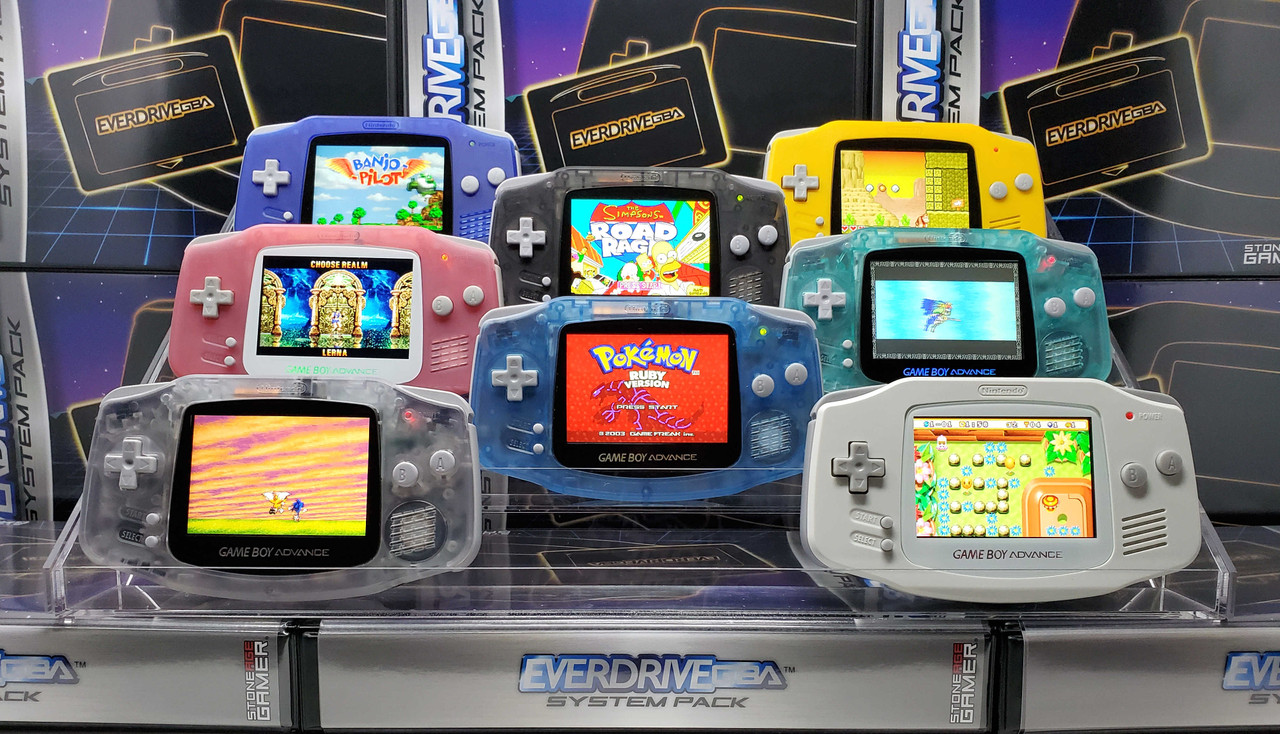 NEW Nintendo Game Boy Advance GBA System Fully Customized PICK YOUR COLOR!