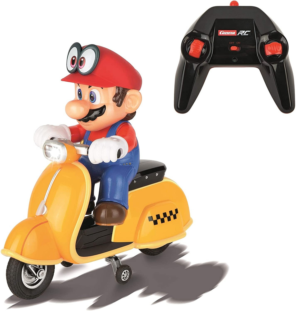 Carrera RC Official Licensed Super Mario Odyssey Scooter 1: 20 Scale   Ghz Remote Radio Control Car with Rechargeable Lifepo4 Battery - Stone Age  Gamer