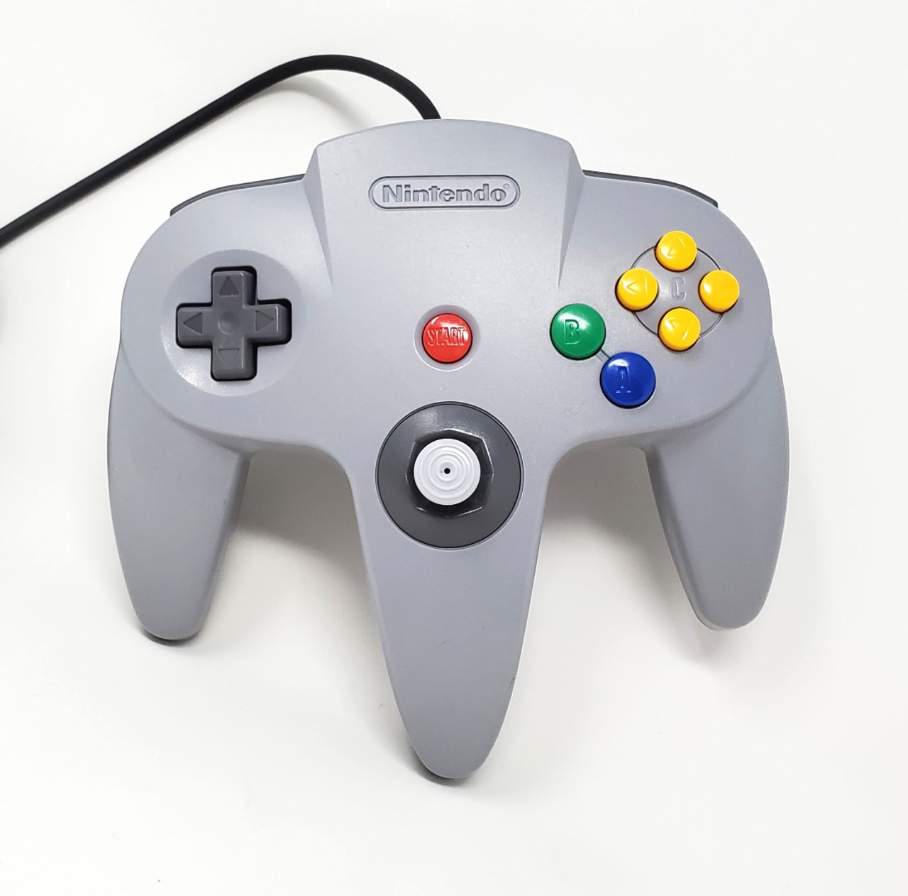 Nintendo 64 Original Controller - Gray (Very Condition) - Stone Gamer