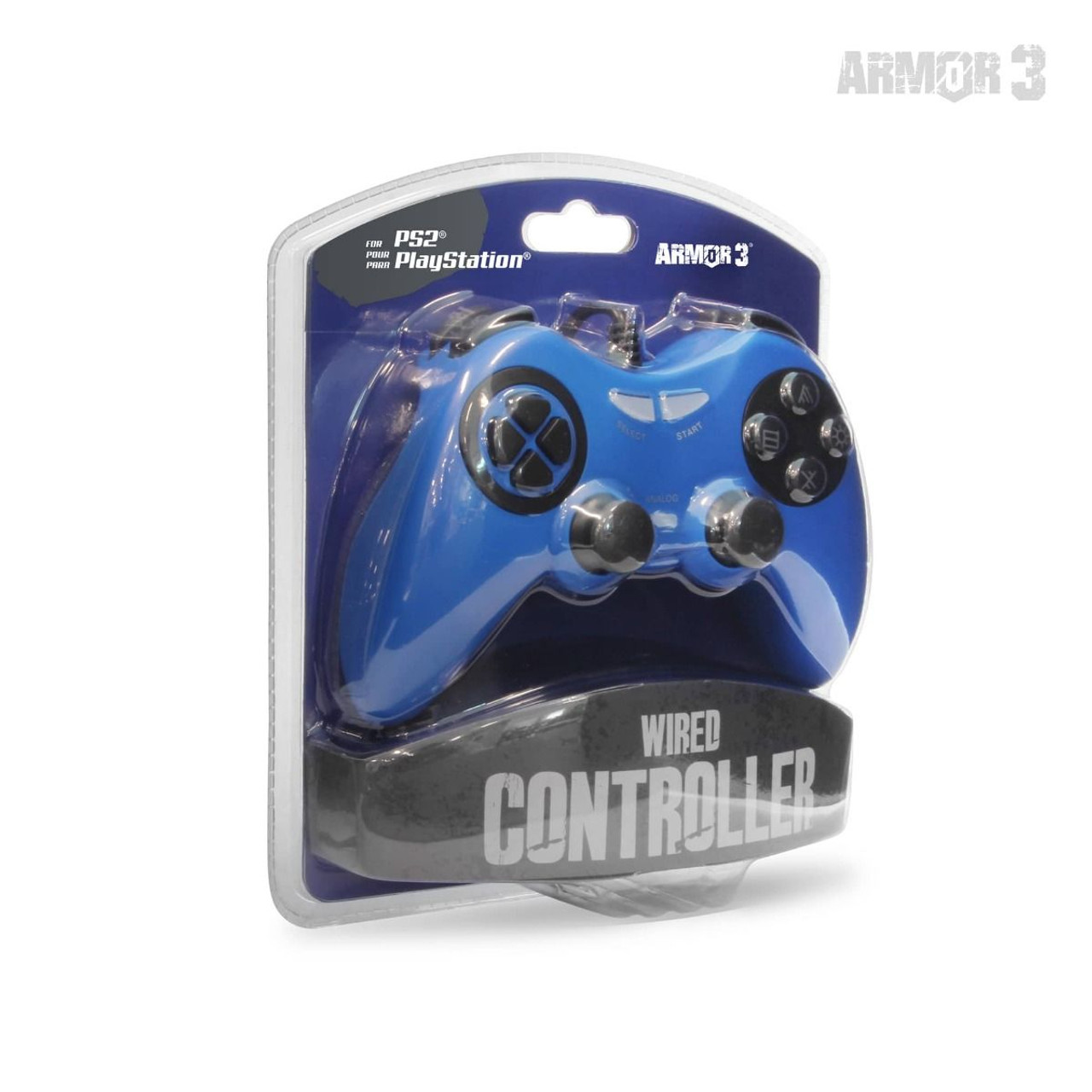 ps2 controller blue