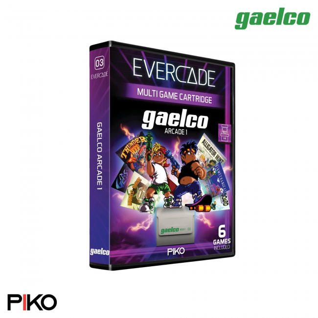 Gaelco Arcade 1 - Evercade Game Cartridge - Stone Age Gamer