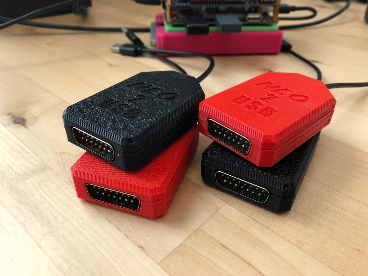Fpga Pc Rig Neo2USB Ultra Low Latency Neo Geo Controller Adapter for MiSTer FPGA ...